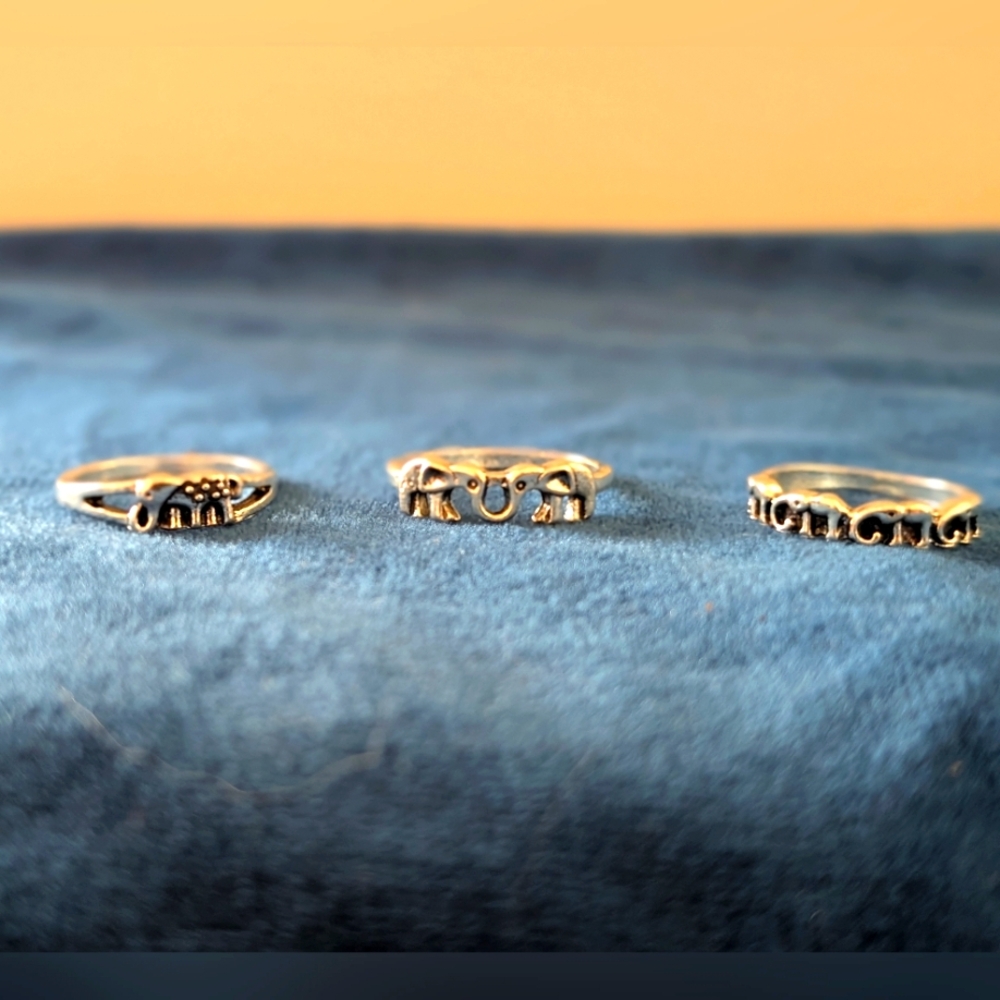 Trio Of Elephant Rings